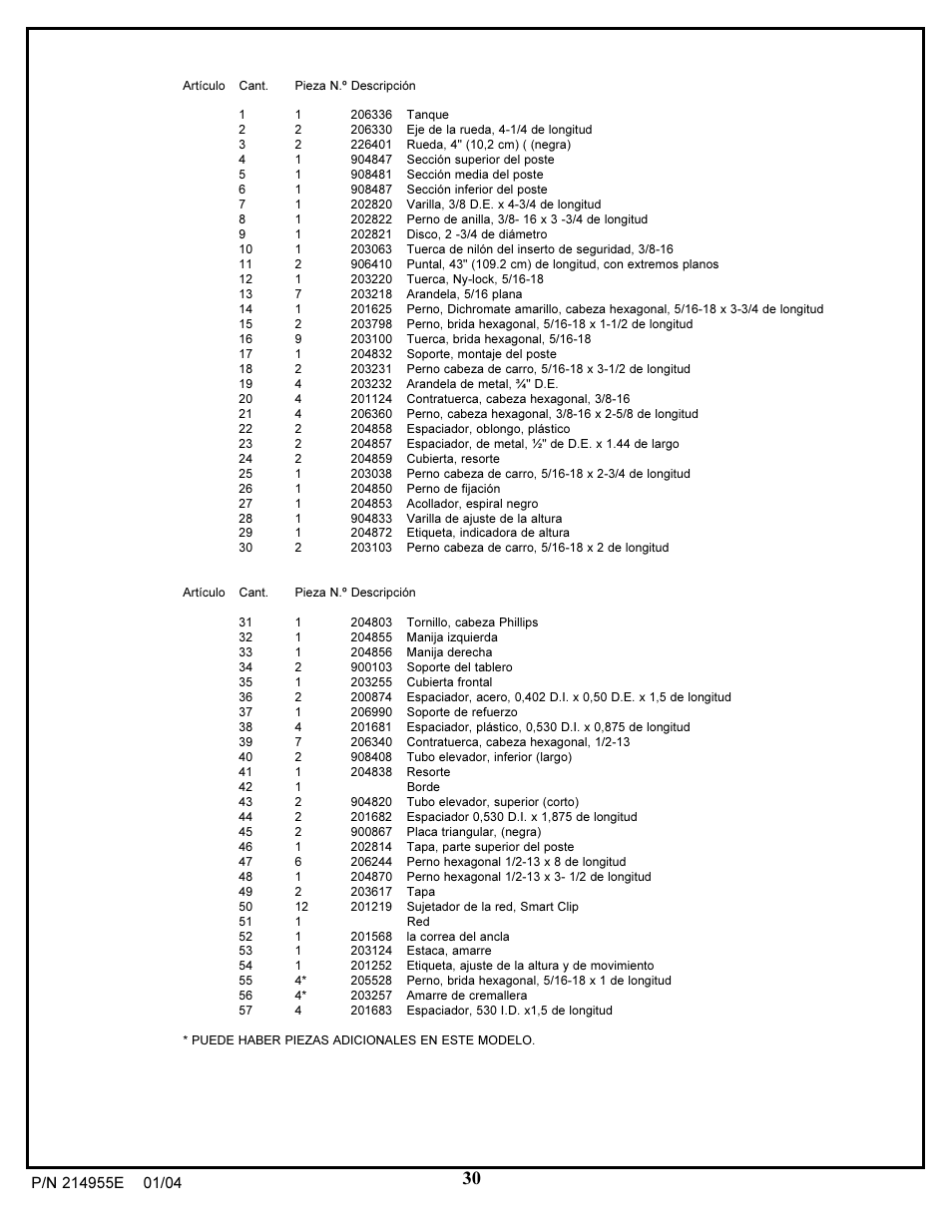 Huffy AR325W User Manual | Page 30 / 33