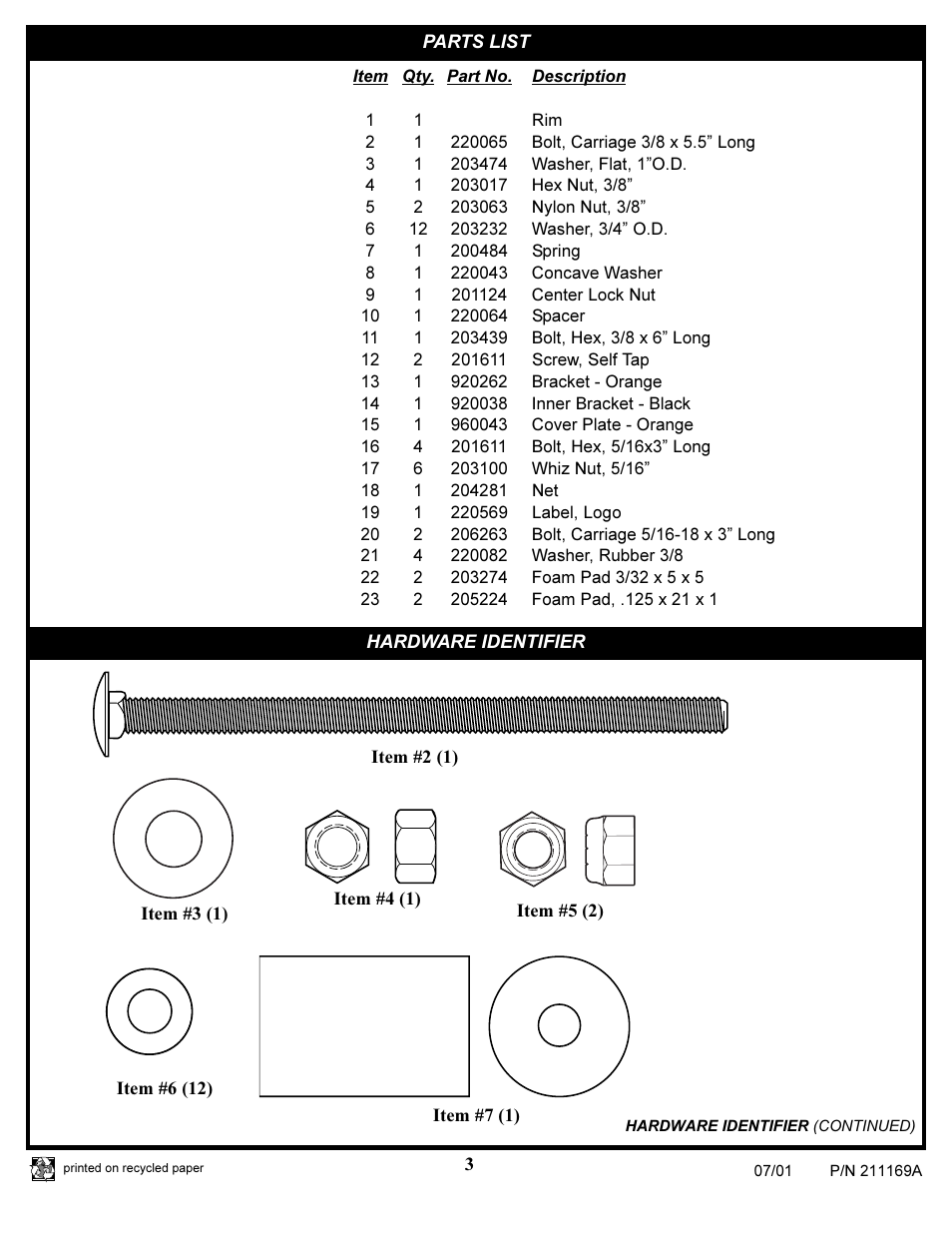 Huffy N53 W24700 User Manual | Page 3 / 8