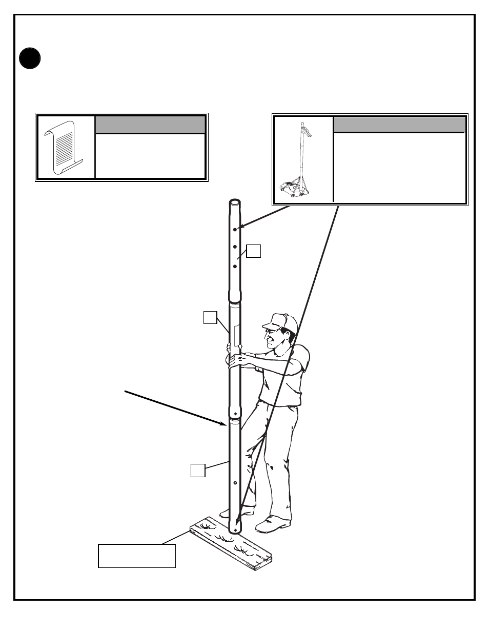 Important, Pole identification mark | Huffy 11S0057 User Manual | Page 9 / 25