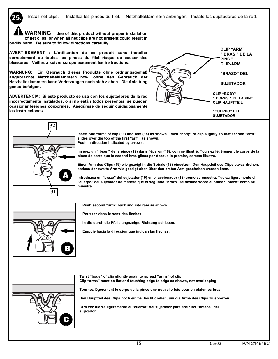 Huffy 214946C User Manual | Page 15 / 25