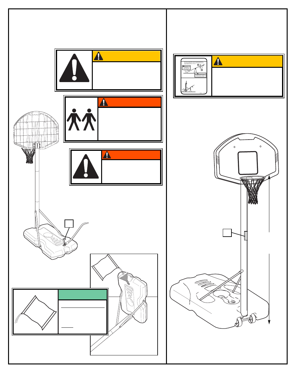 Caution, Warning | Huffy FR320UKT User Manual | Page 14 / 14