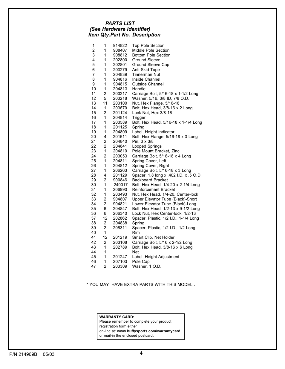 Huffy OFFICE NAS ANAS350 User Manual | Page 4 / 22