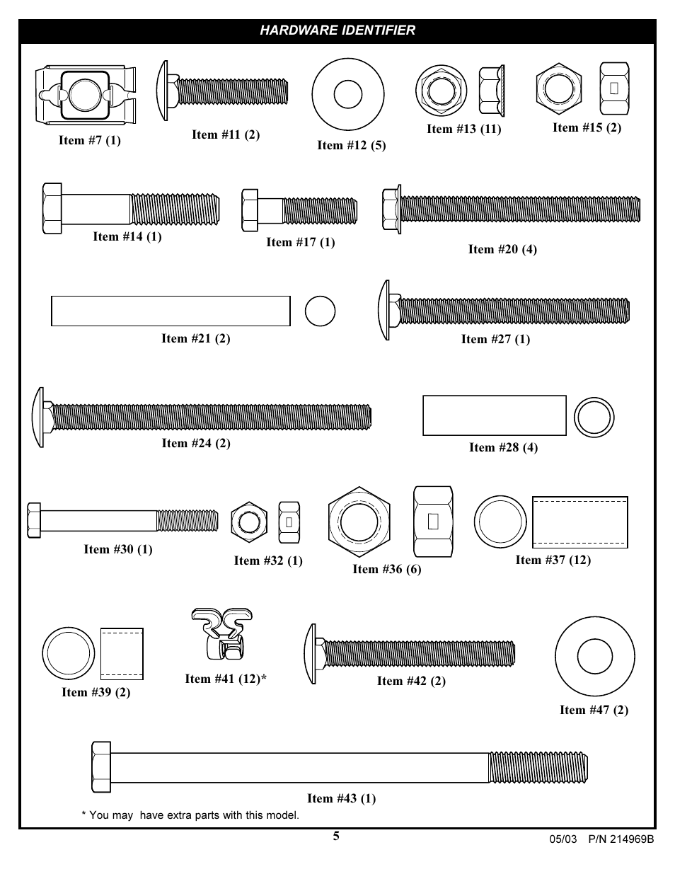 Huffy OFFICE NAS ANAS350 User Manual | Page 5 / 22