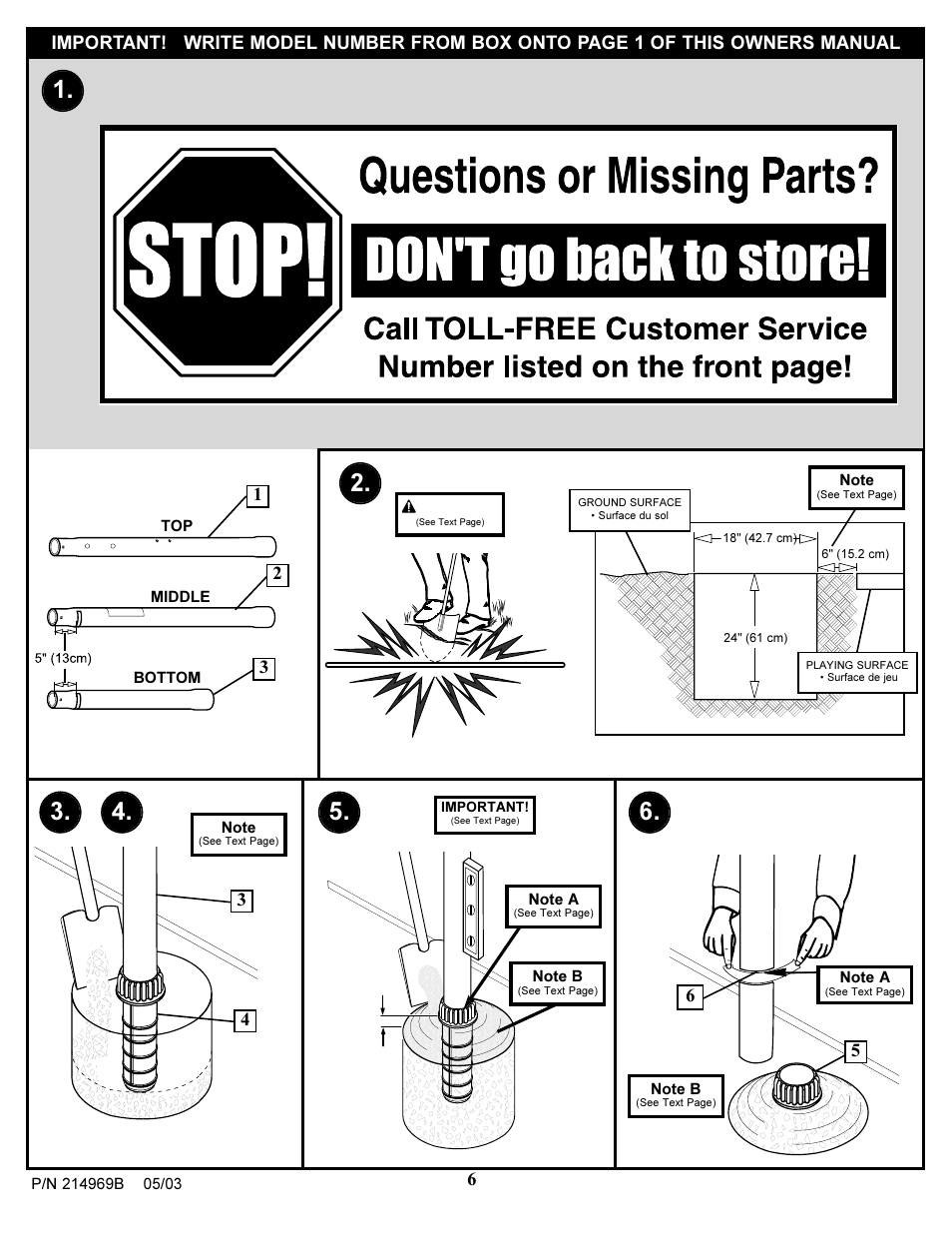 Huffy OFFICE NAS ANAS350 User Manual | Page 6 / 22