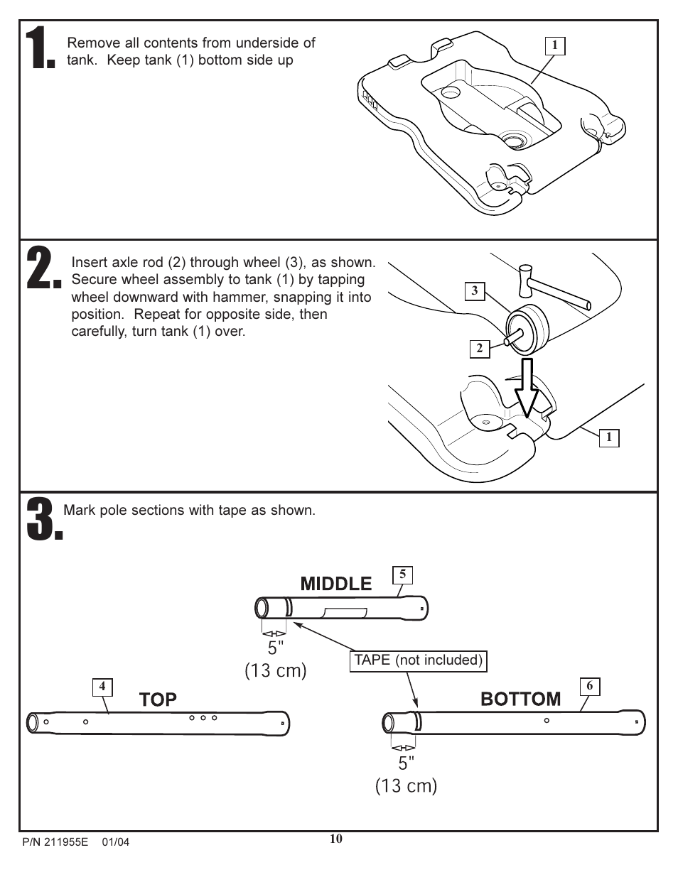 Huffy Portable System User Manual | Page 10 / 24