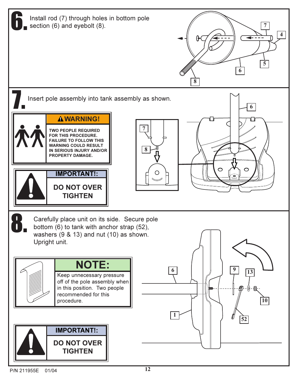 Huffy Portable System User Manual | Page 12 / 24