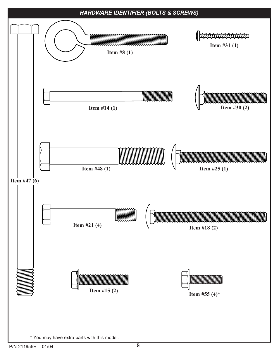 Huffy Portable System User Manual | Page 8 / 24