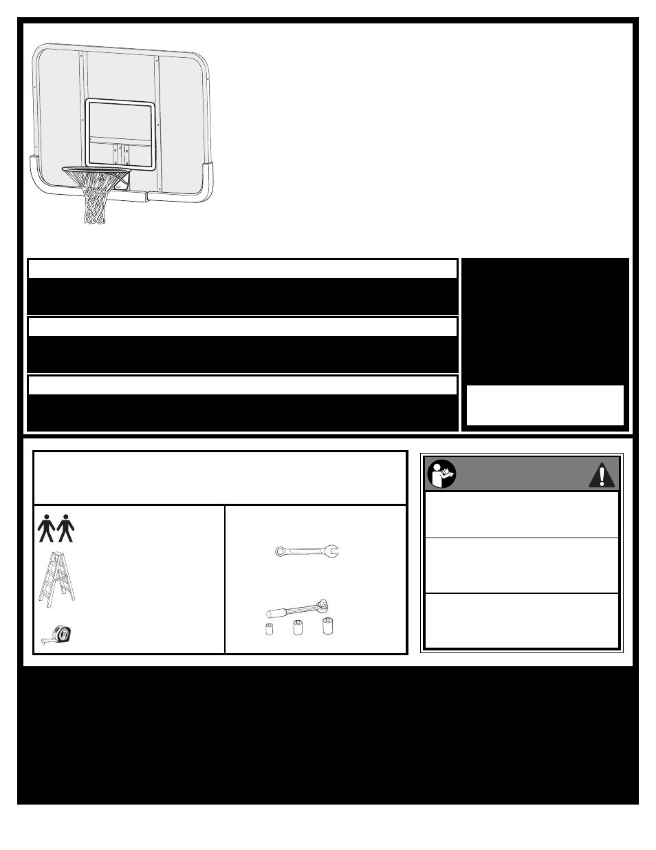 Français español deutsch, Korbwand-korbrand-kombination gebrauchsanleitung | Huffy 1700 MXP User Manual | Page 21 / 45