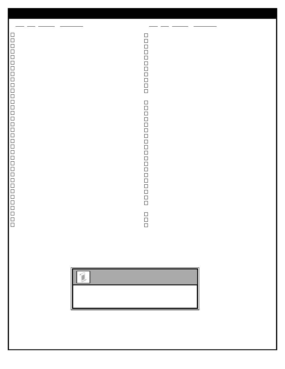 Parts list - see hardware identifier | Huffy M6611641 User Manual | Page 7 / 66