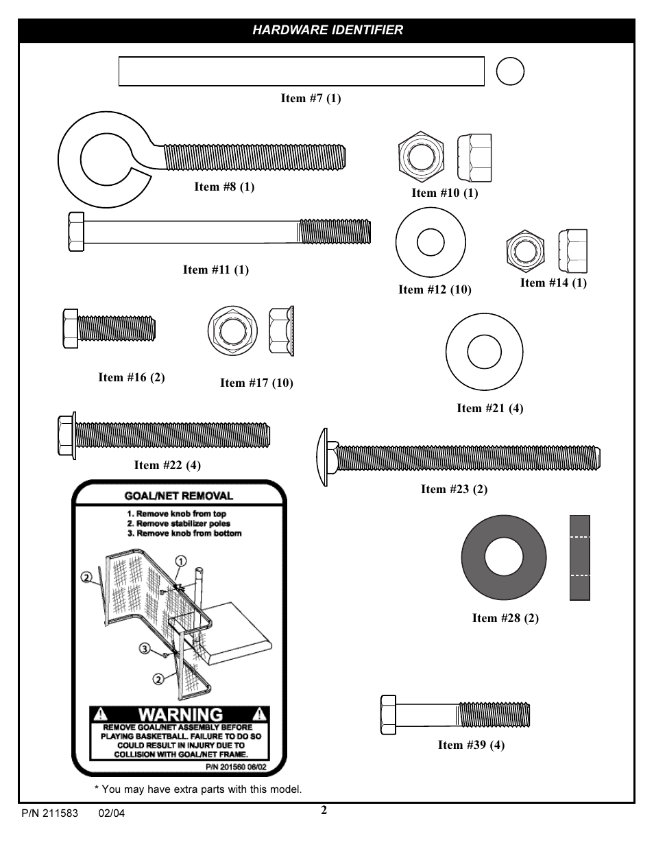 Huffy 211583 User Manual | Page 2 / 14