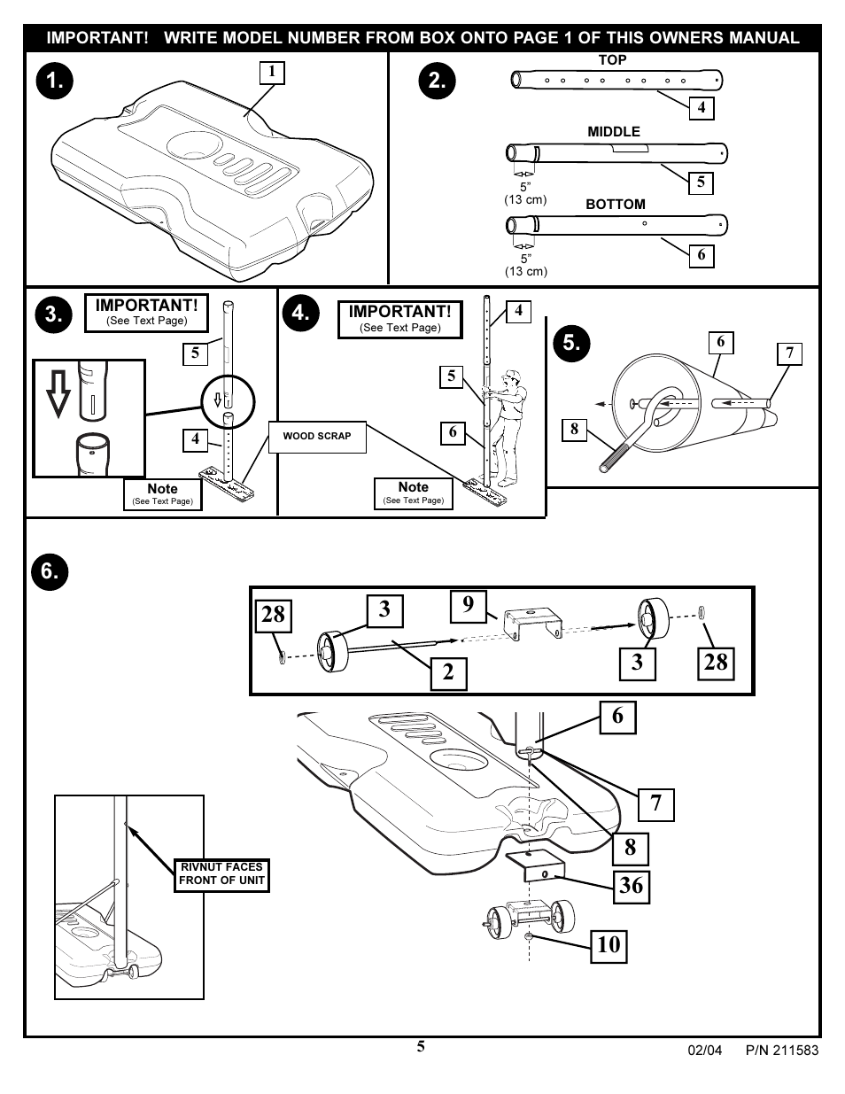 Huffy 211583 User Manual | Page 5 / 14