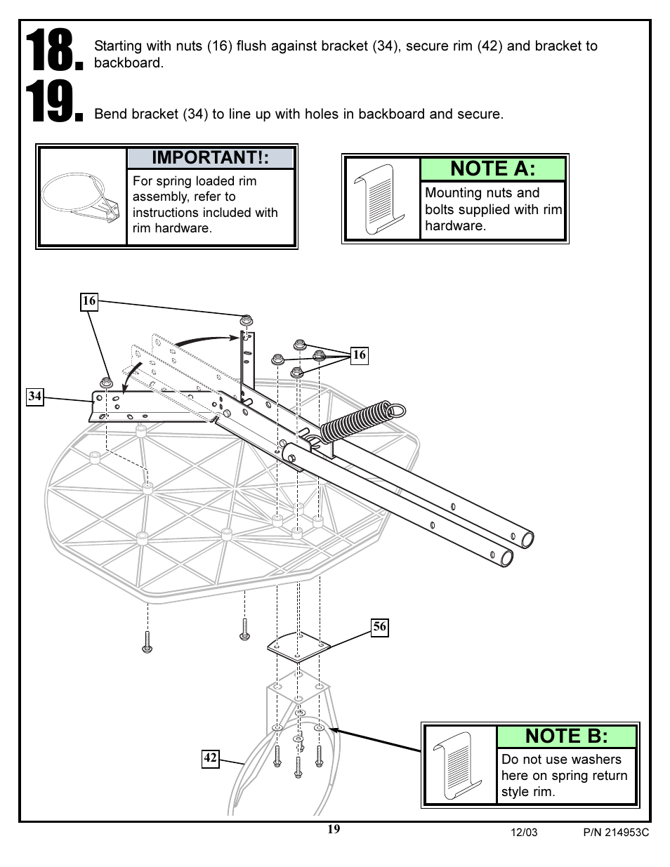 Huffy 214953C User Manual | Page 19 / 34