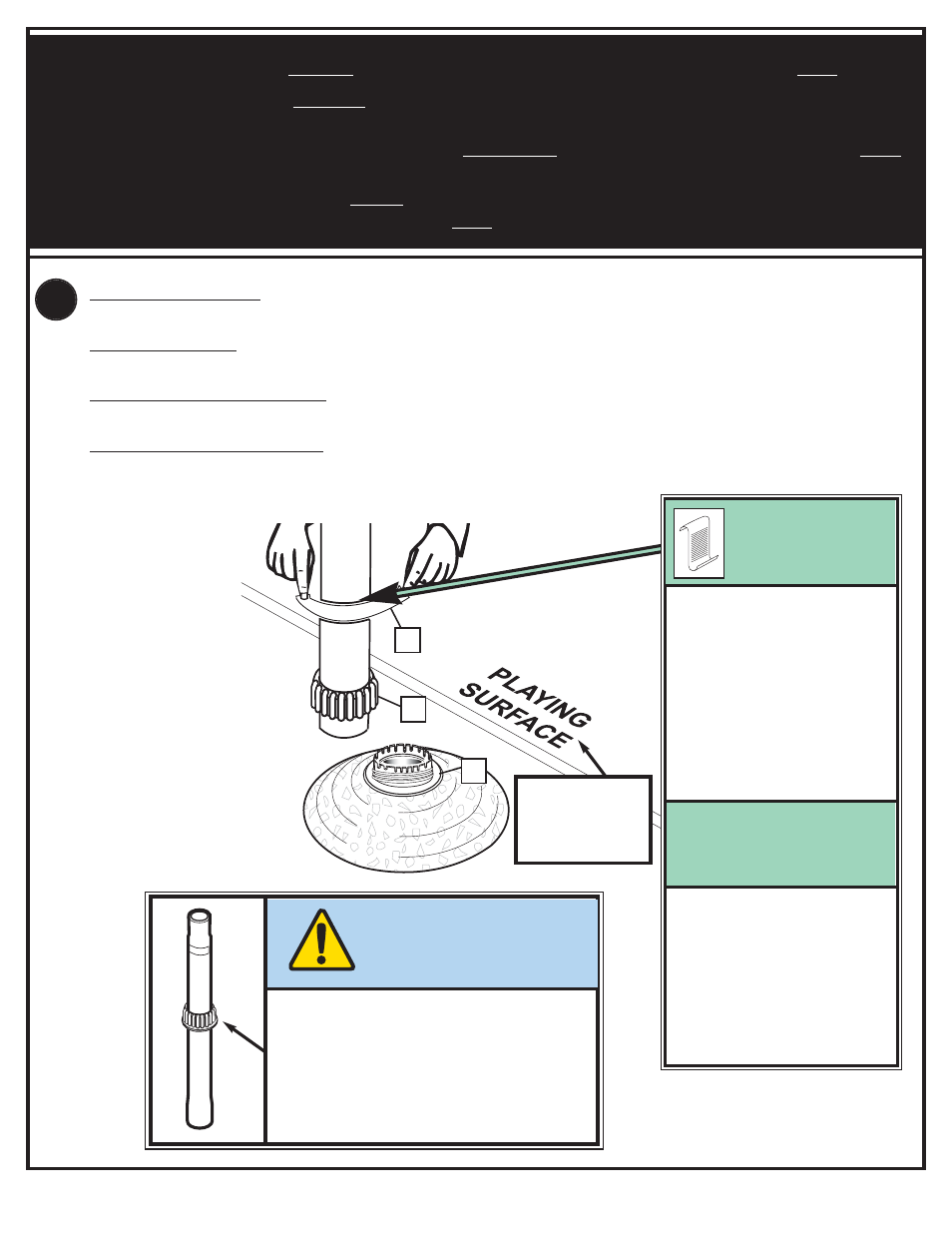 Important, Wichtig, Importante | Huffy 1000MXP User Manual | Page 19 / 43