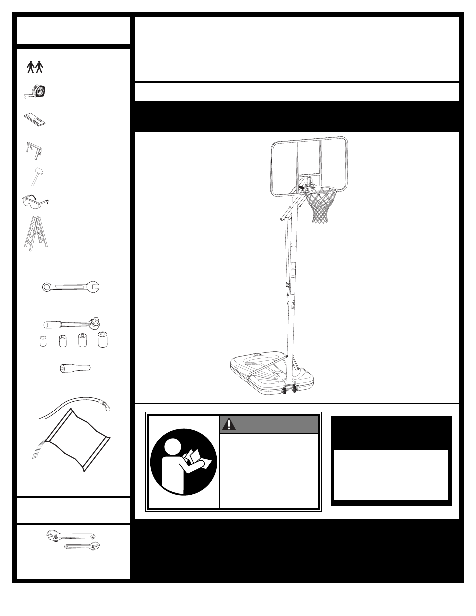 Huffy Portable Basketball System User Manual | 39 pages