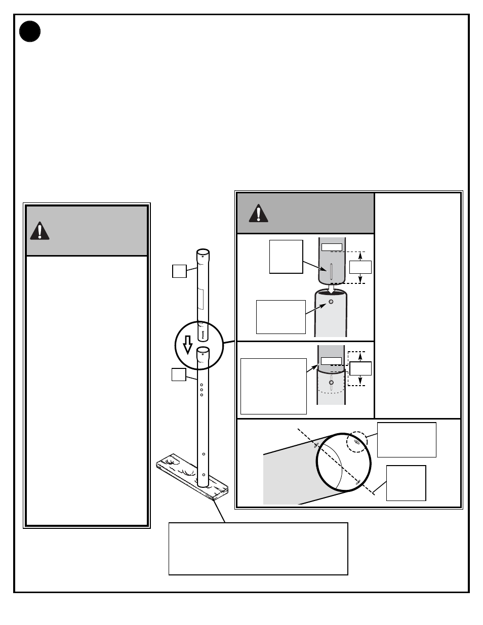 Caution! attention! vorsicht! ¡precaución | Huffy Portable Basketball System User Manual | Page 17 / 39