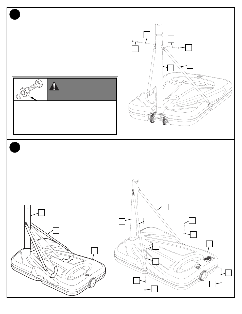 Huffy Portable Basketball System User Manual | Page 20 / 39