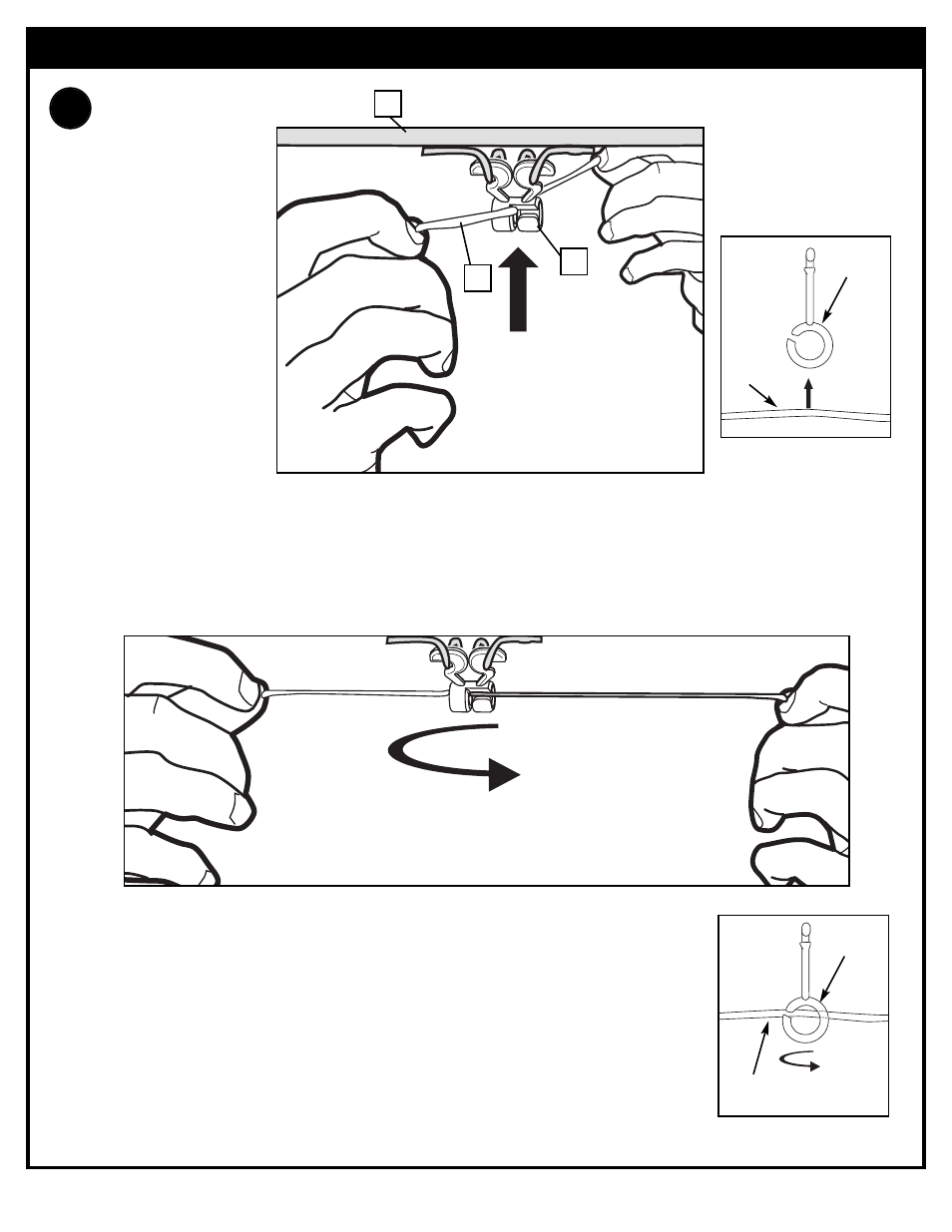 Insert net into bottom of clip as shown, Net installation | Huffy Pool System User Manual | Page 15 / 17