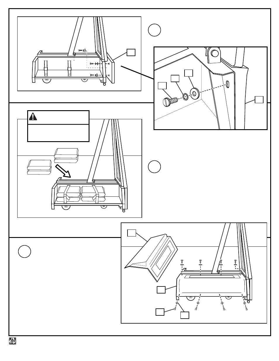 Warning, Avertissement, Advertencia | Avvertenza, Atenção, Advarsel, Waarschuwing, Varning, Warnung | Huffy NT9110 User Manual | Page 5 / 15