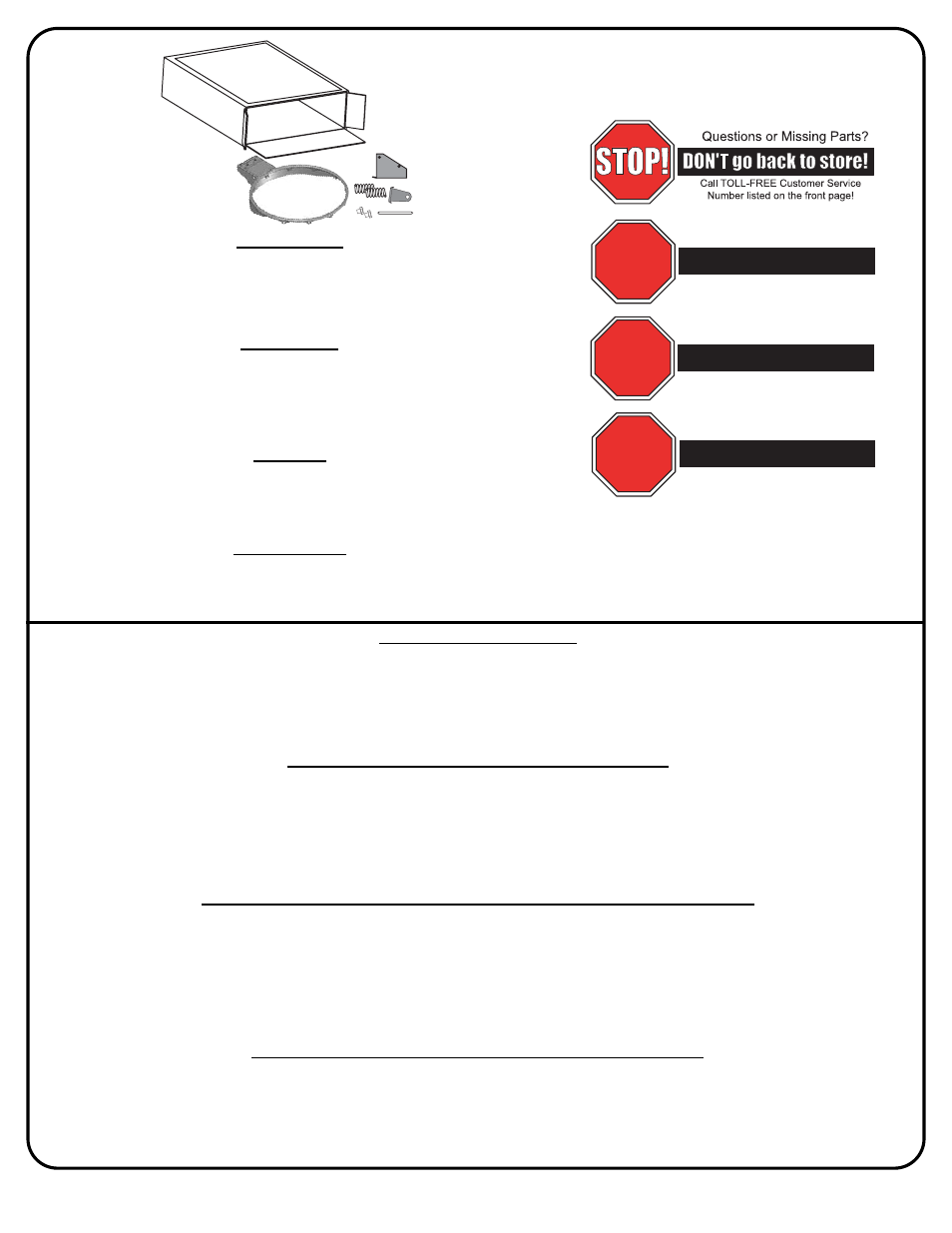Stop, Halt, Alto! alto | Alto | Huffy SR-VDA300U User Manual | Page 7 / 22