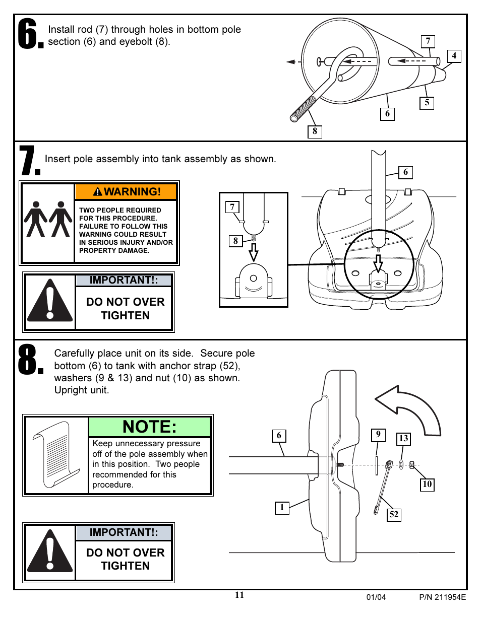 Huffy 211954E User Manual | Page 11 / 22