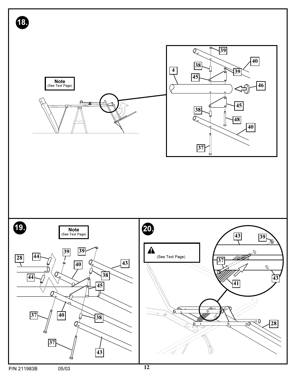 Warning | Huffy Basketball User Manual | Page 12 / 13