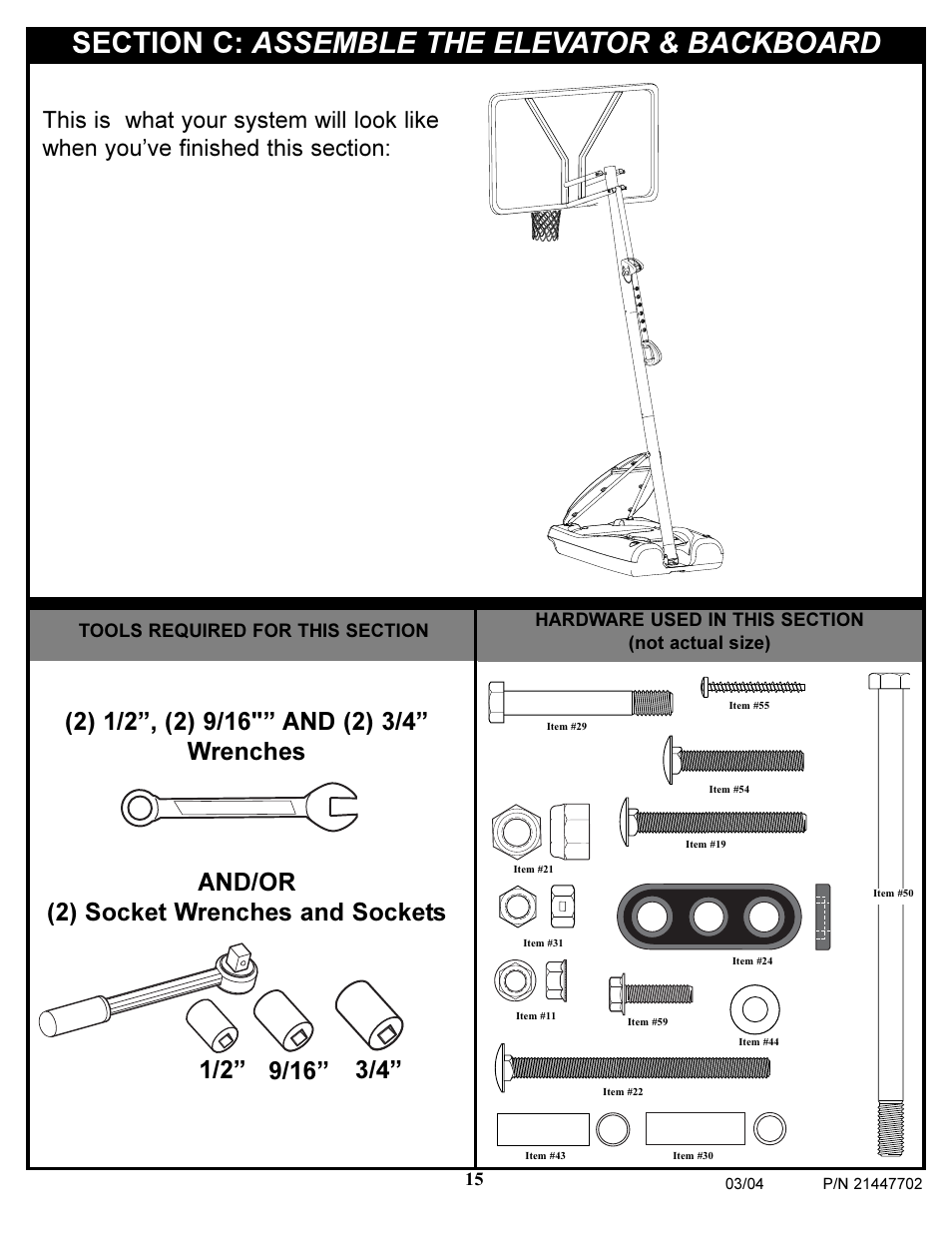 Huffy NCS102 User Manual | Page 15 / 55
