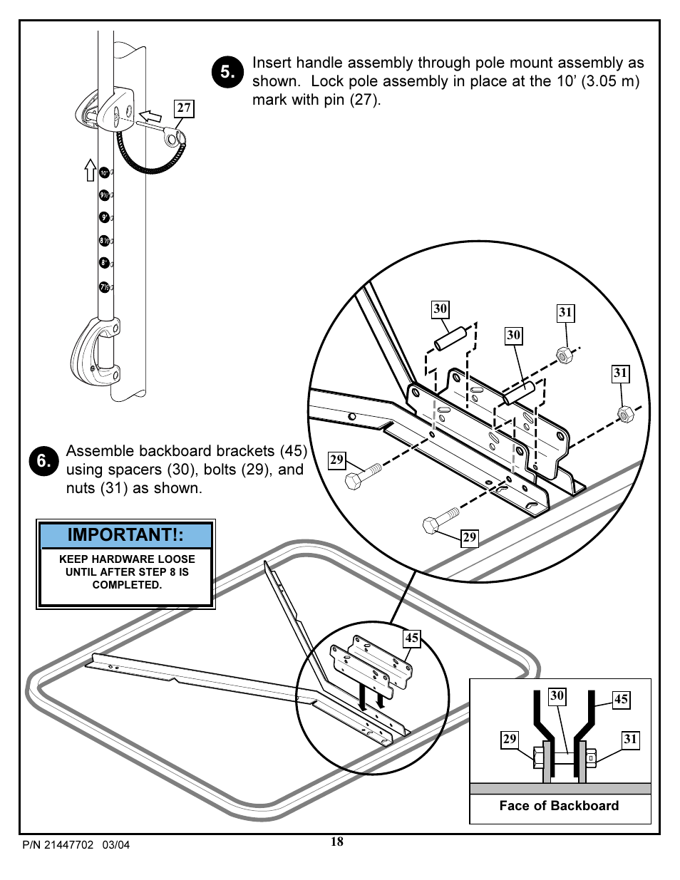 Important | Huffy NCS102 User Manual | Page 18 / 55