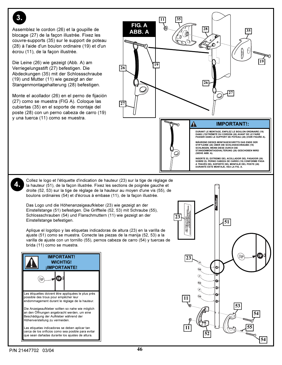 Huffy NCS102 User Manual | Page 46 / 55