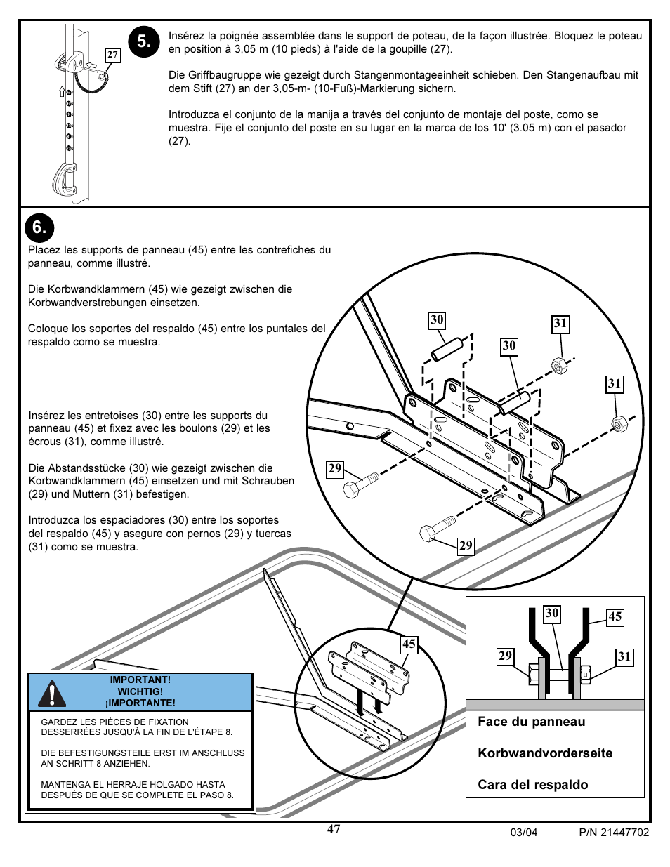 Huffy NCS102 User Manual | Page 47 / 55