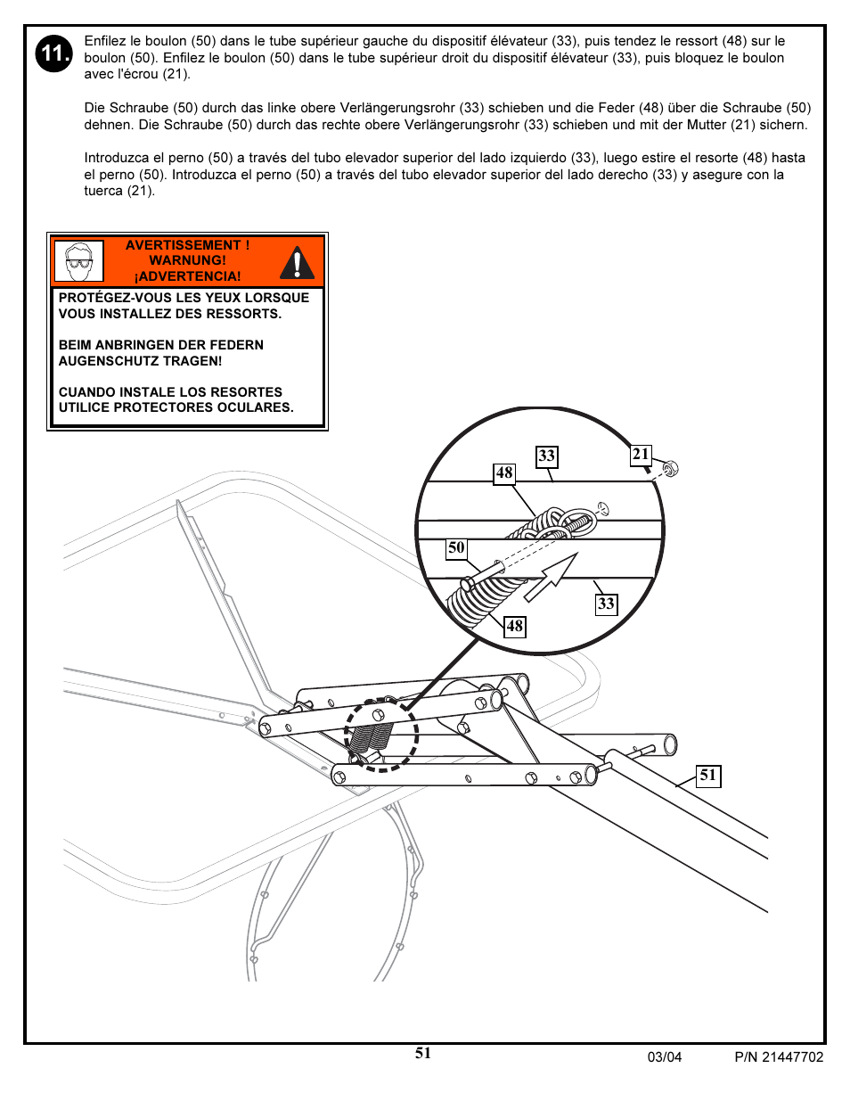 Huffy NCS102 User Manual | Page 51 / 55