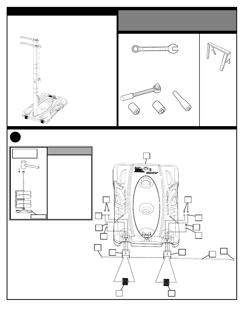 Fig. a | Huffy In-Ground Basketball User Manual | Page 8 / 20