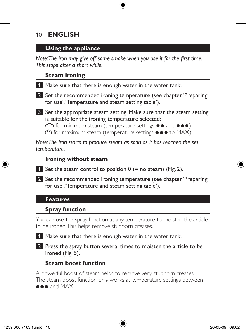 Philips GC2805 User Manual | Page 10 / 208