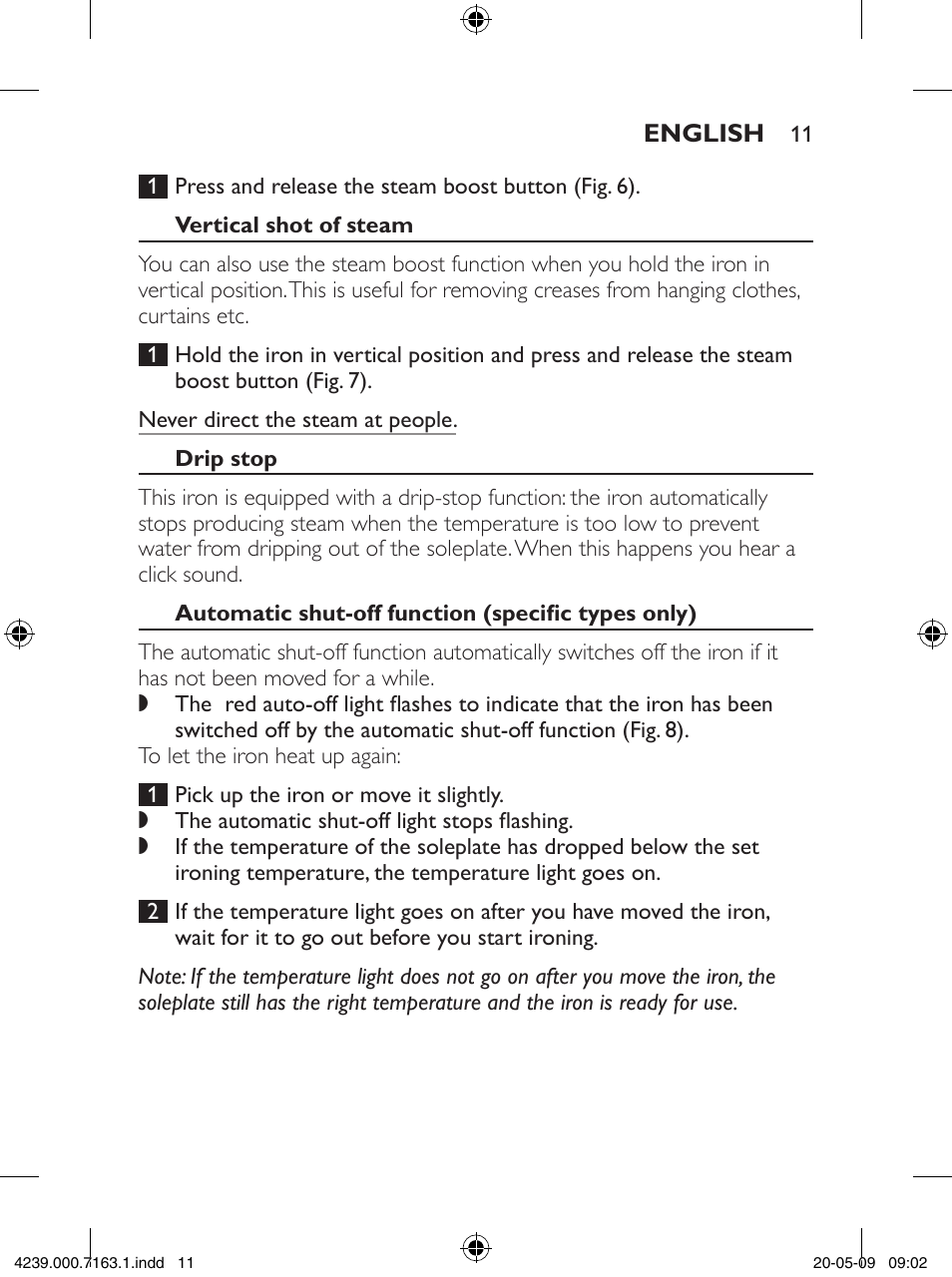 Philips GC2805 User Manual | Page 11 / 208