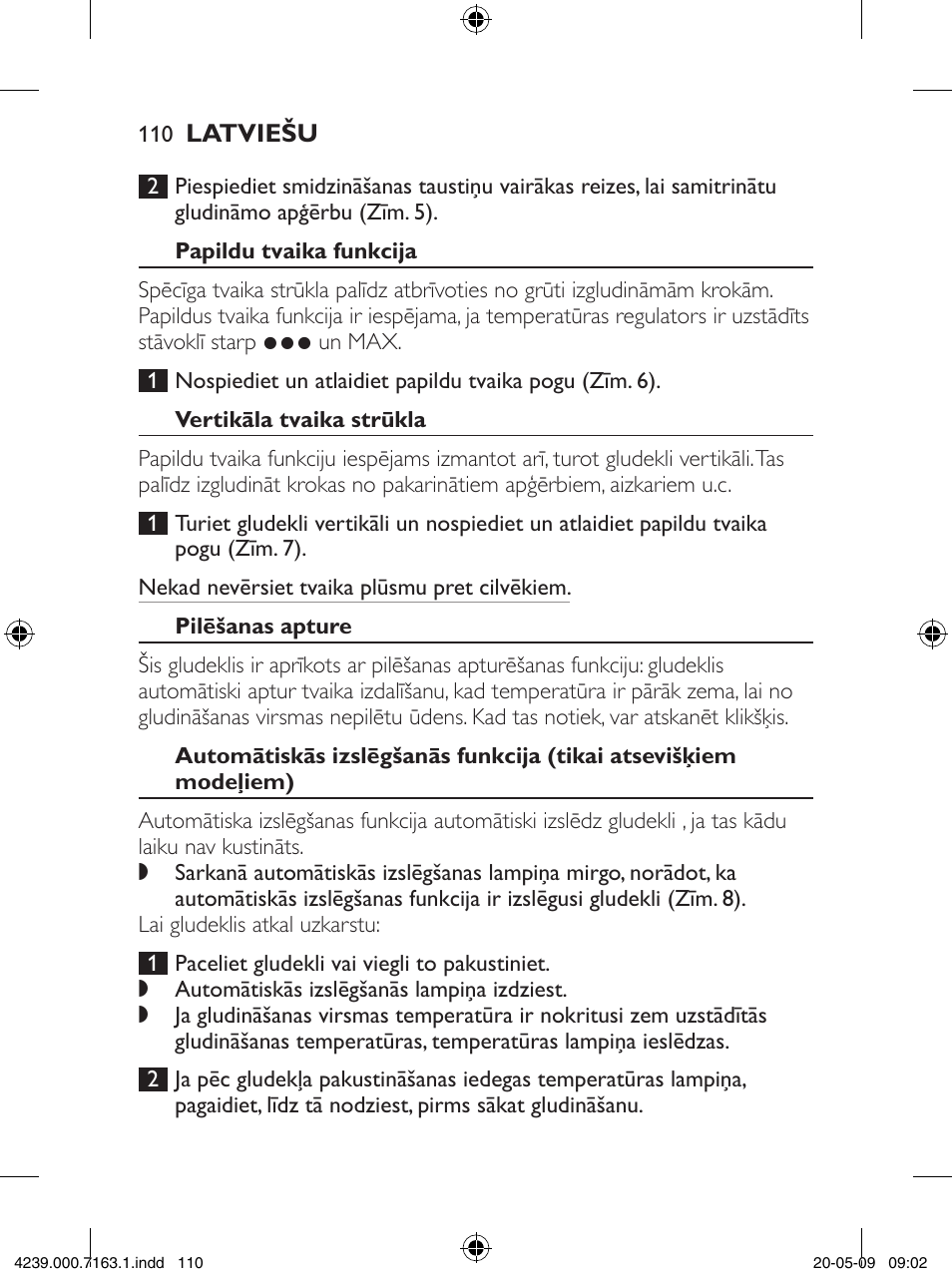 Philips GC2805 User Manual | Page 110 / 208