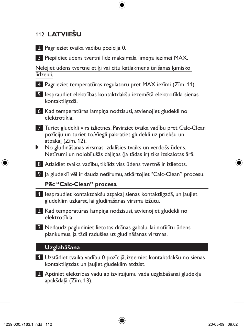 Philips GC2805 User Manual | Page 112 / 208