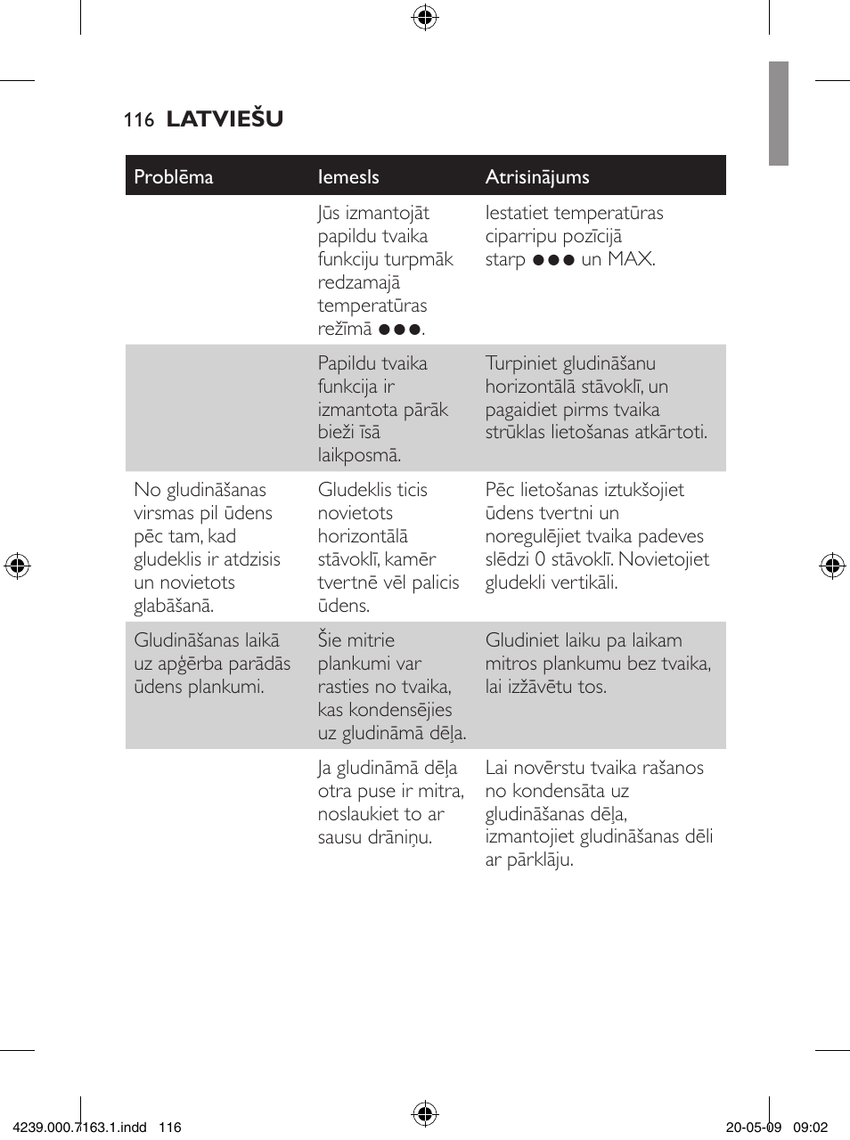 Philips GC2805 User Manual | Page 116 / 208