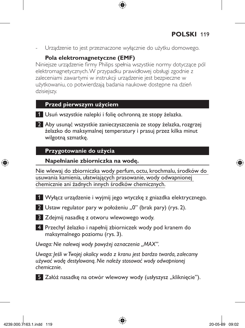 Philips GC2805 User Manual | Page 119 / 208