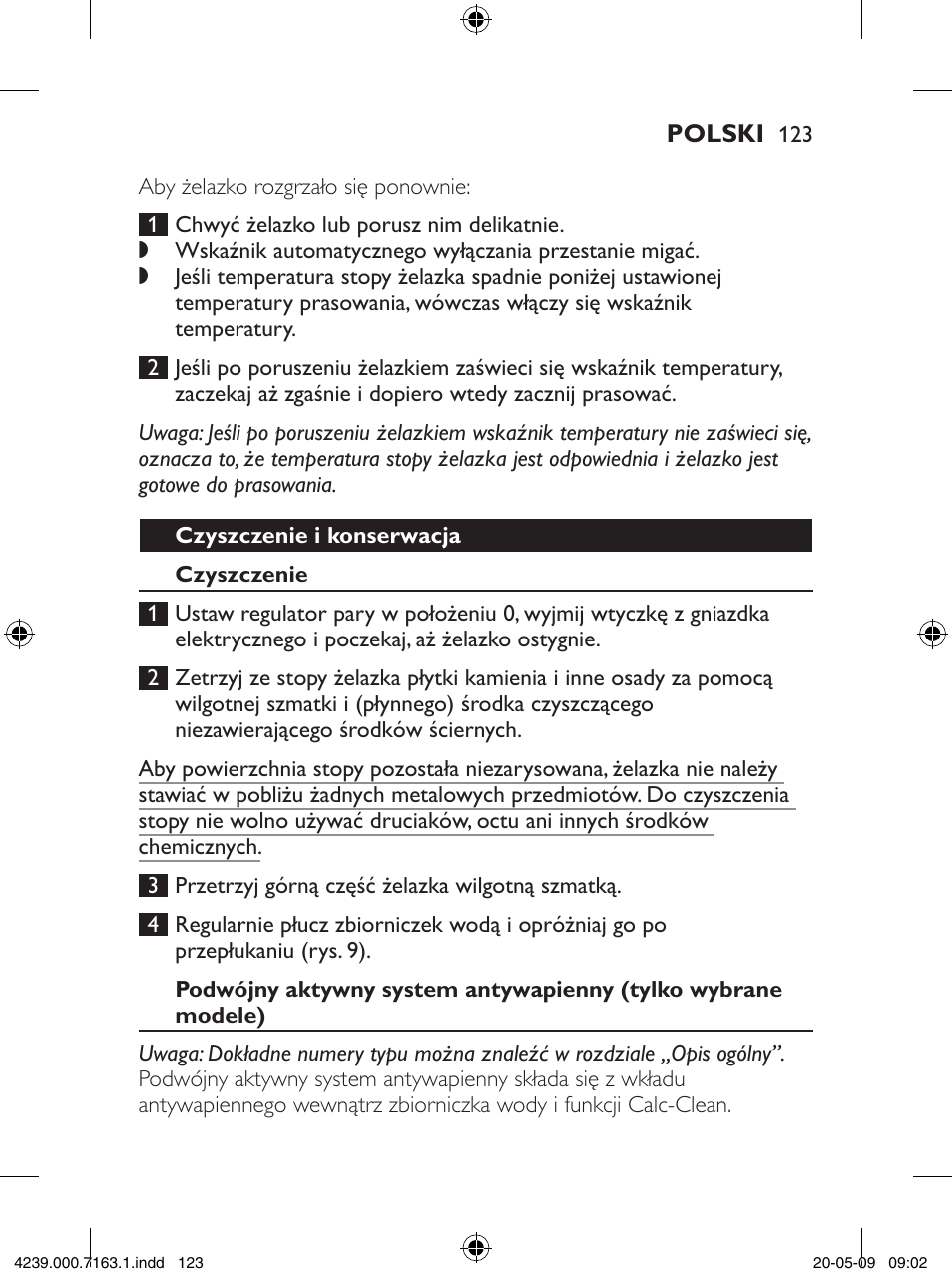 Philips GC2805 User Manual | Page 123 / 208