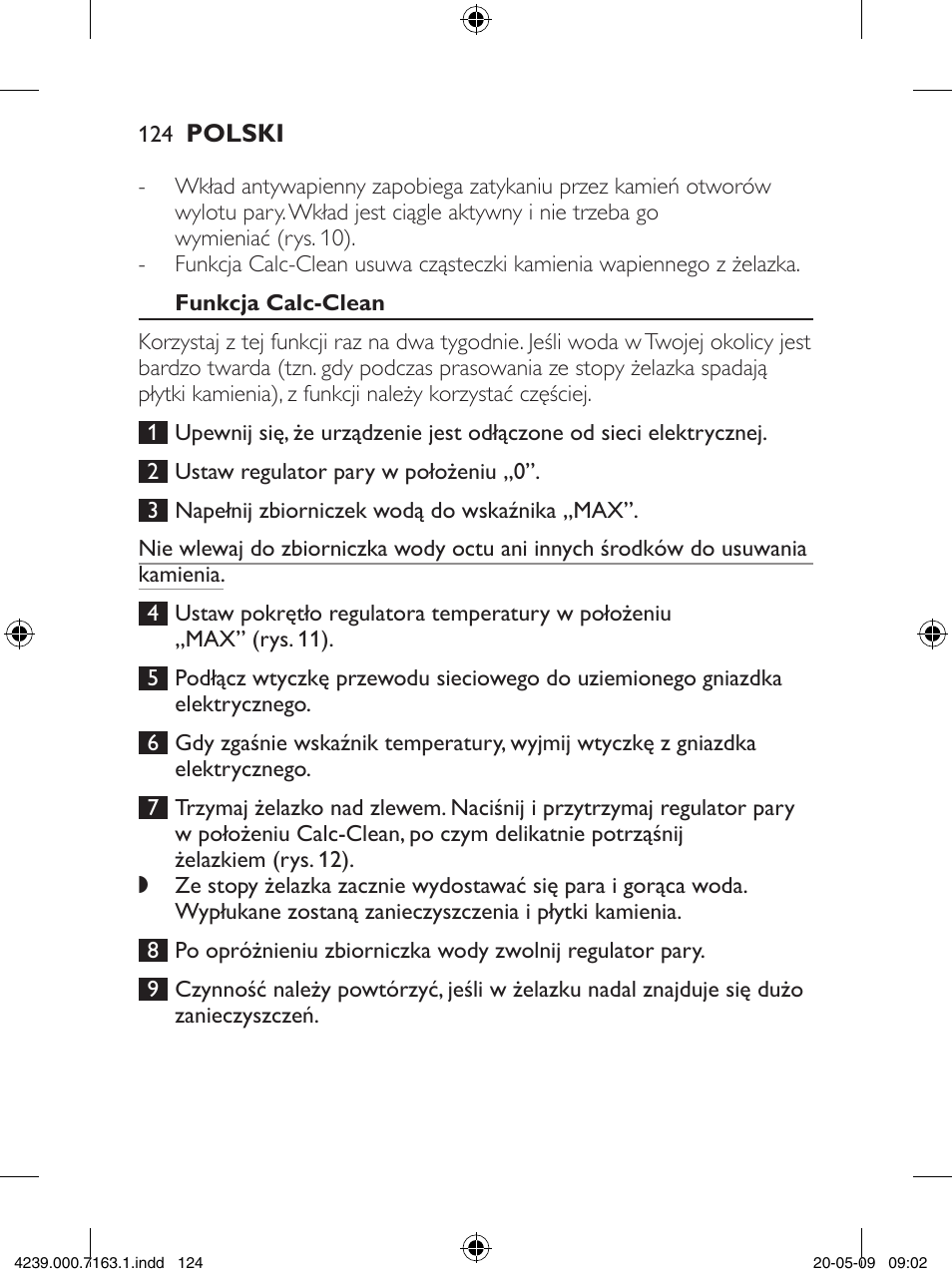 Philips GC2805 User Manual | Page 124 / 208