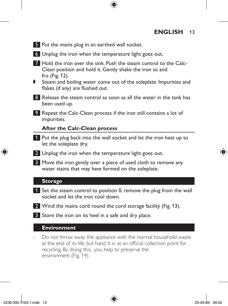 Philips GC2805 User Manual | Page 13 / 208