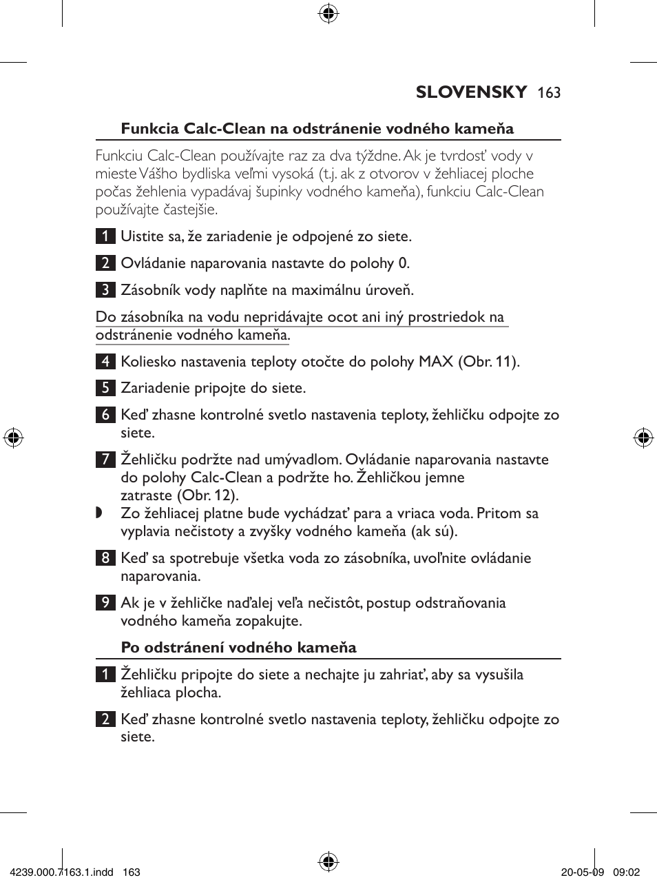 Philips GC2805 User Manual | Page 163 / 208