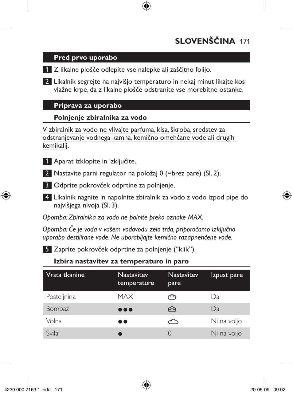 Philips GC2805 User Manual | Page 171 / 208