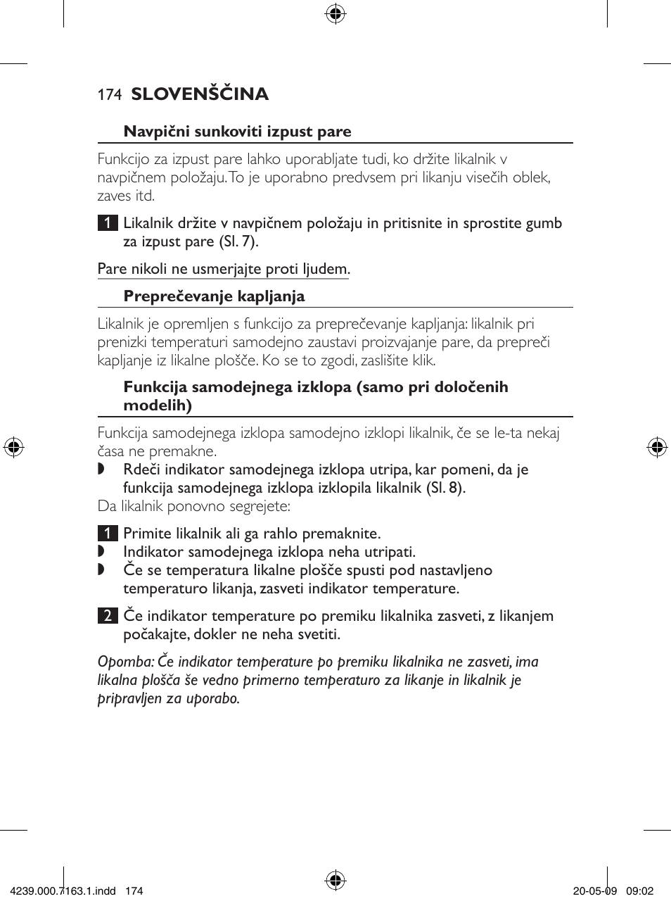 Philips GC2805 User Manual | Page 174 / 208