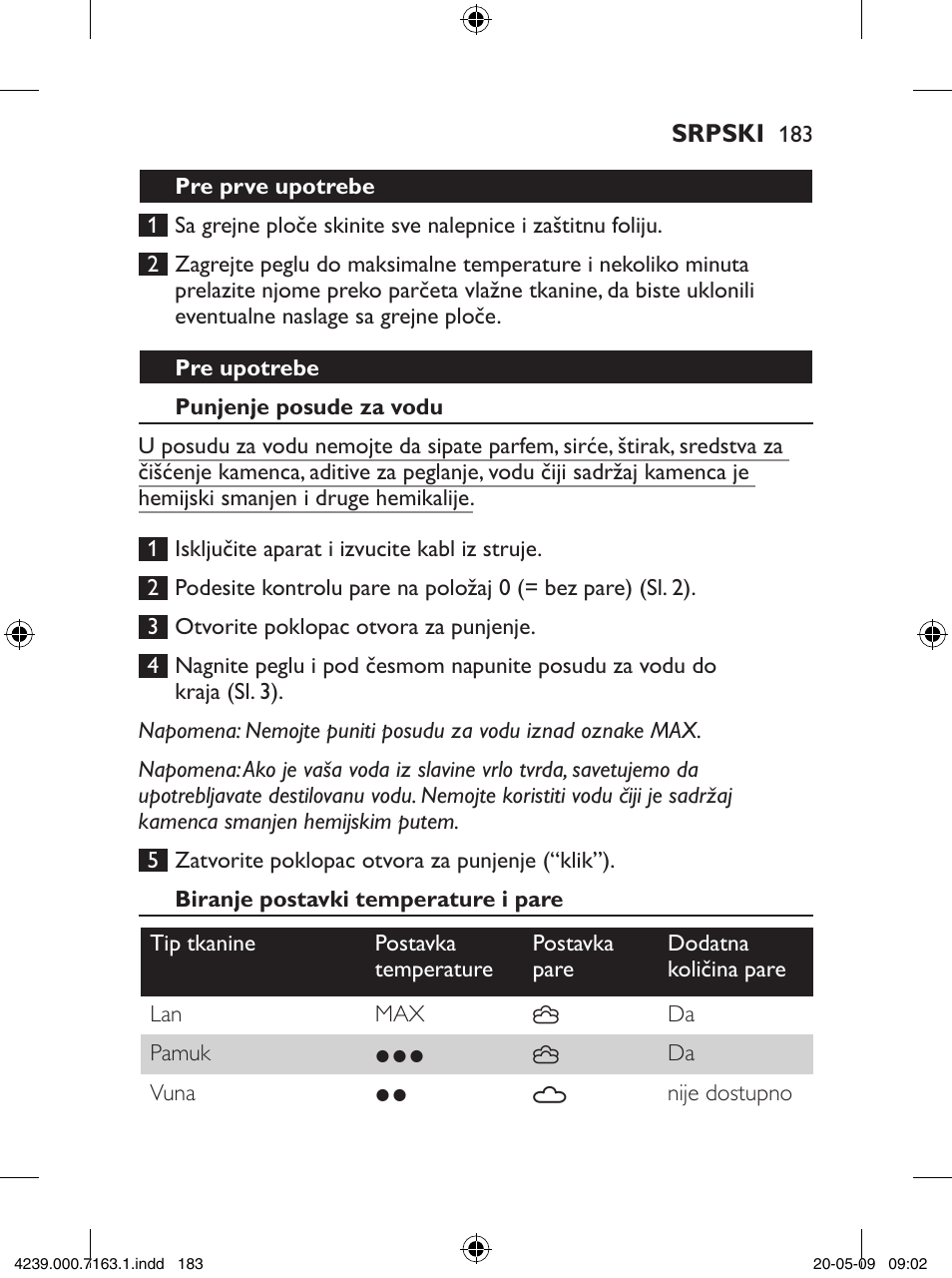 Philips GC2805 User Manual | Page 183 / 208