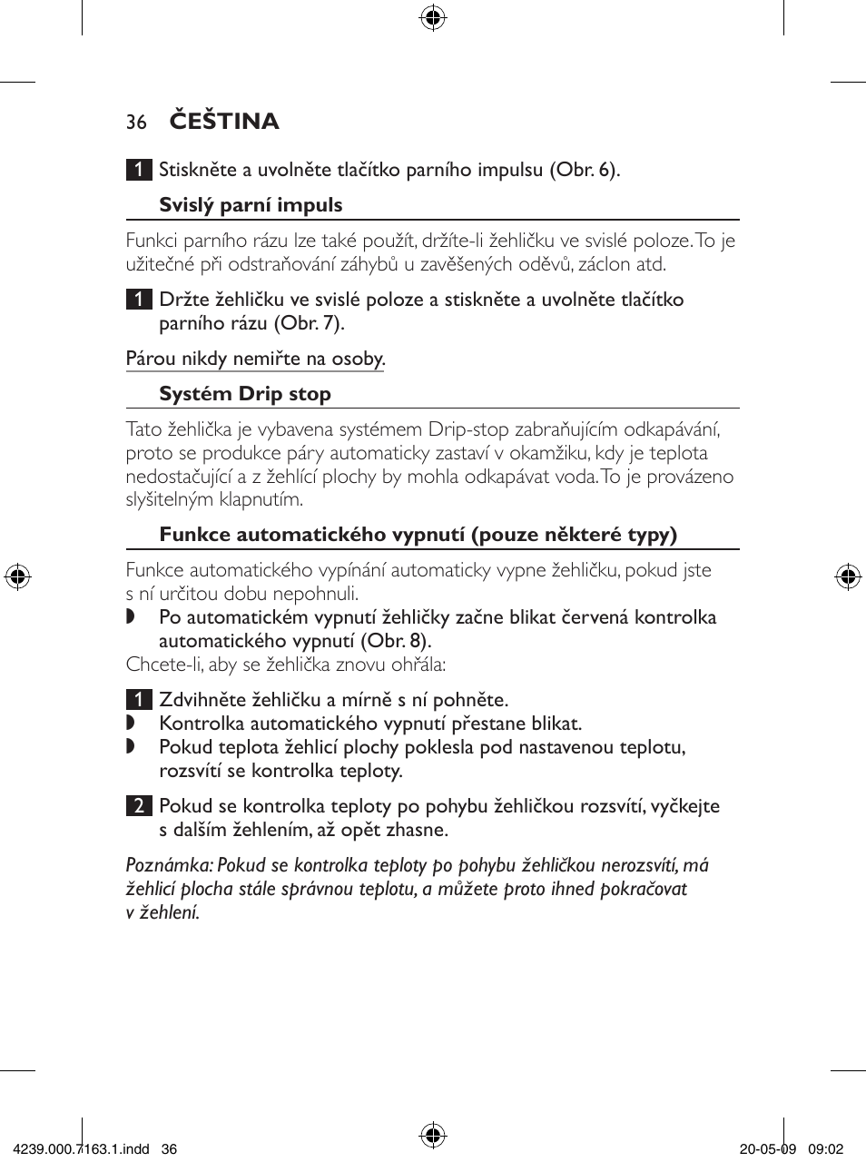 Philips GC2805 User Manual | Page 36 / 208