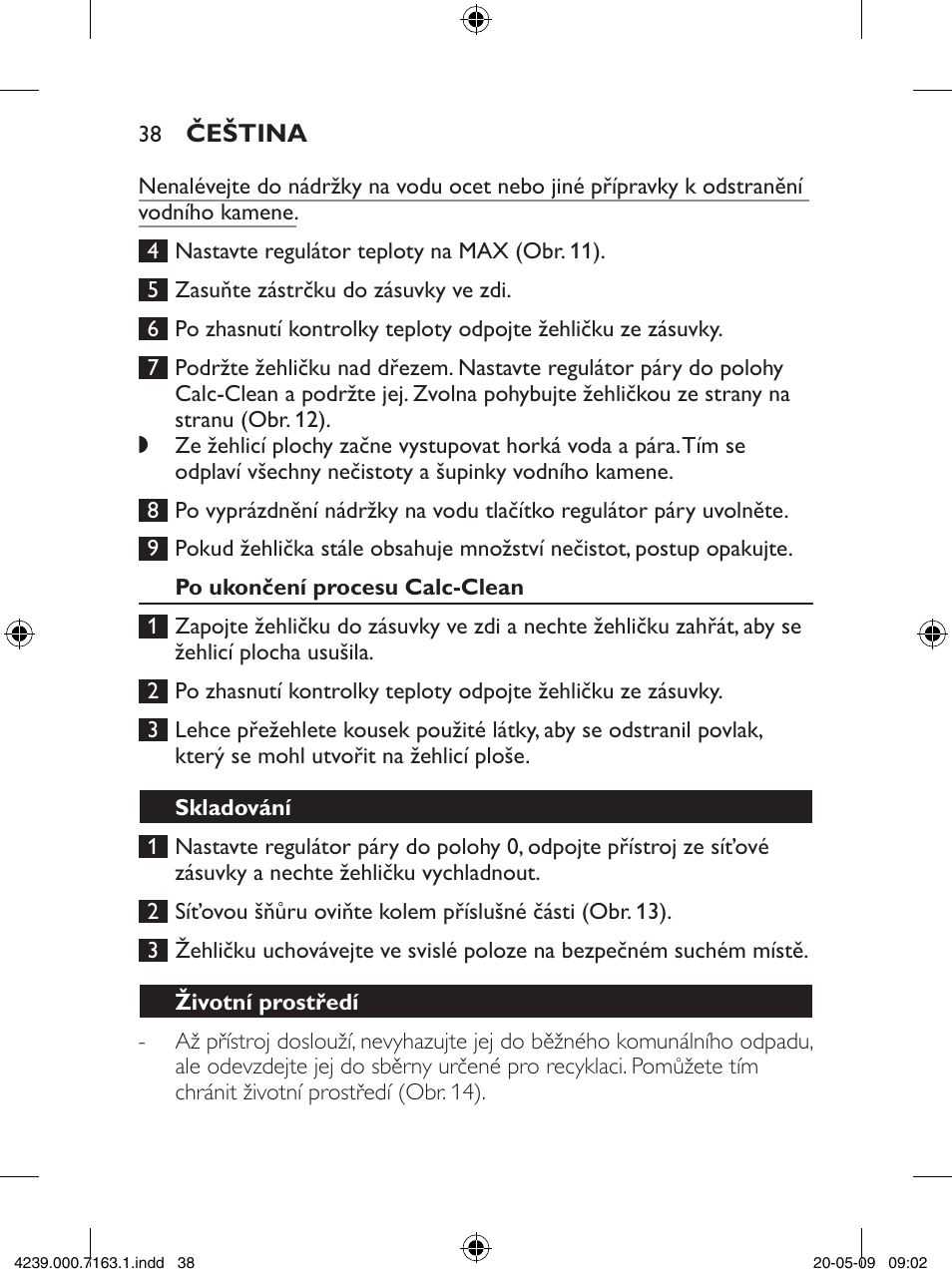 Philips GC2805 User Manual | Page 38 / 208