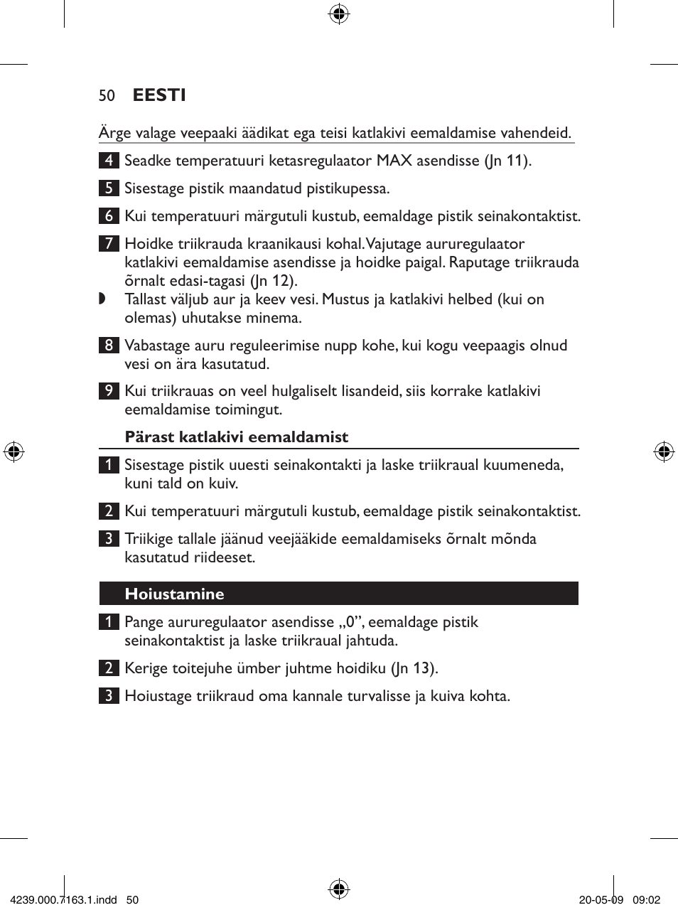 Philips GC2805 User Manual | Page 50 / 208