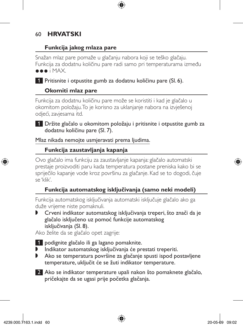 Philips GC2805 User Manual | Page 60 / 208