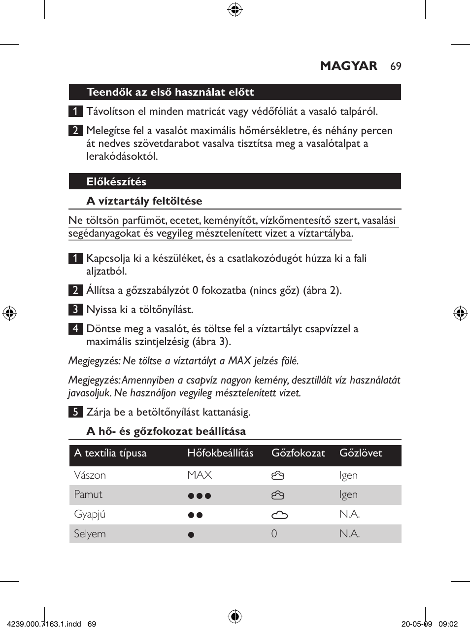 Philips GC2805 User Manual | Page 69 / 208