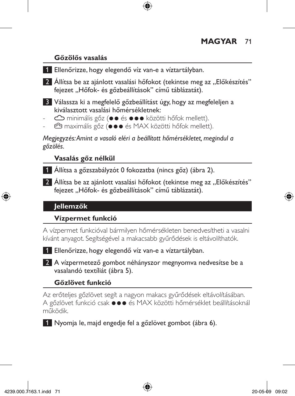 Philips GC2805 User Manual | Page 71 / 208